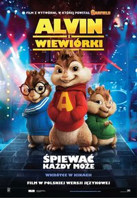 Plakat Filmu Alvin i wiewiórki (2007)